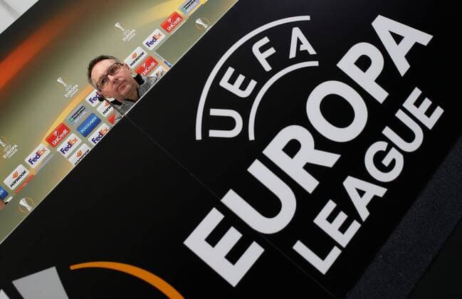 Football, EL, Rapid Vienna Press Conference