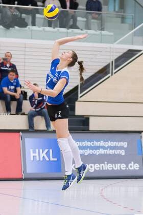 Volleyball, Women, 1. BL, Schwarz-Weiß Erfurt - Allianz MTV Stuttgart
