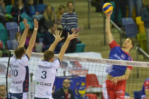 Volleyball, 1. BL, United Volleys Rhein-Main - SVG Lüneburg