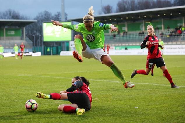 Football, Women, VfL Wolfsburg - SC Freiburg
