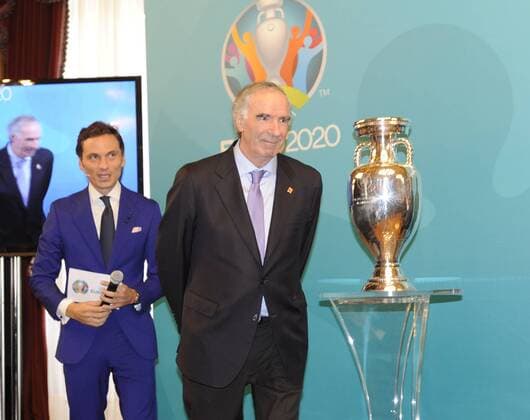 Football, UEFA unveils EURO 2020 logo in Bilbao