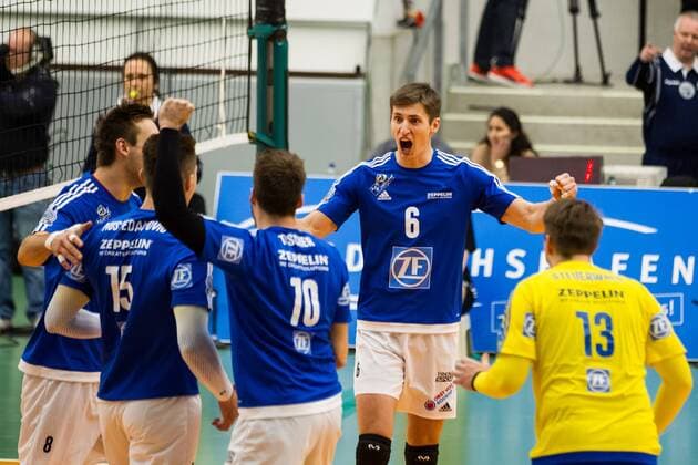 Volleyball, CL, VfB Friedrichshafen - Arkas Izmir