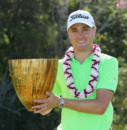 Golf, Justin Thomas wins SBS Tournament of Champions