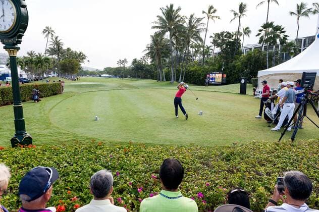 Golf, PGA Tournament in Hawaii