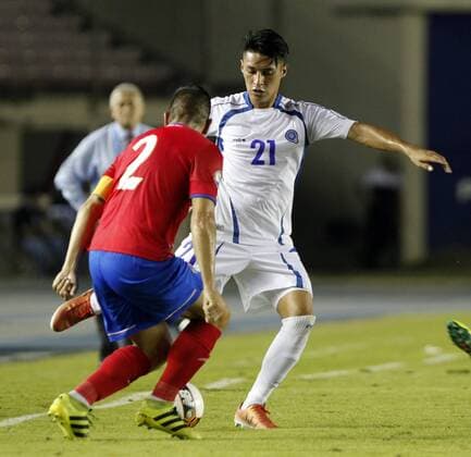 Football, Central America Cup, Costa Rica - El Salvador