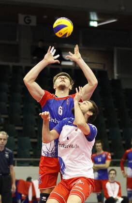 Volleyball, CEV Cup, United Volleys Rhein-Main - Red Star Belgrade