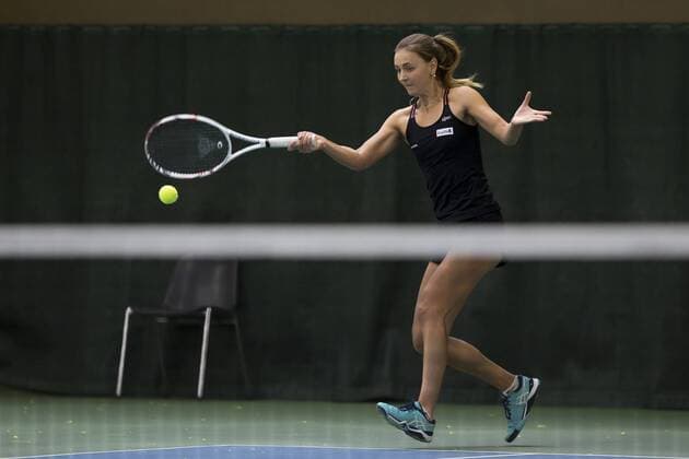Tennis, FedCup, Training Belgium