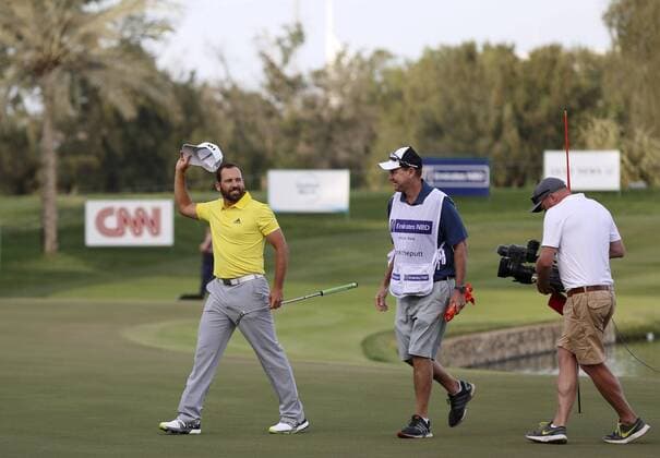 Golf, European Tour, Sergio Garcia wins Dubai Desert Classic