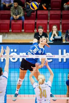 Volleyball, CEV Cup, Allianz MTV Stuttgart - Agel Prostejov