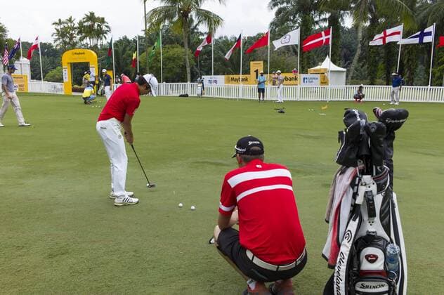 Golf, Maybank Championship in Kuala Lumpur