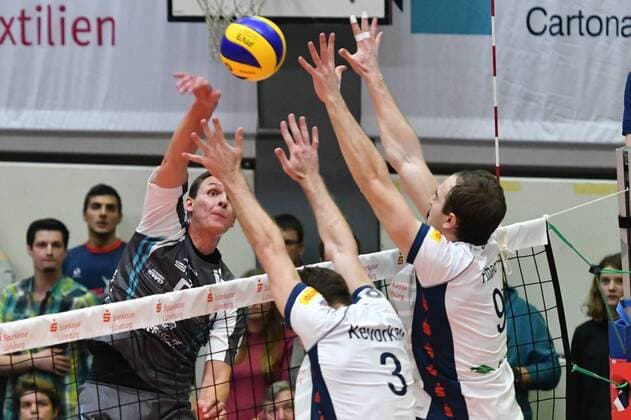 Volleyball, SVG Lüneburg - SWD powervolleys DÜREN