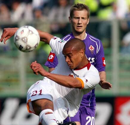 Football, Italy, Serie A, AC Florence - AS Roma 0:0