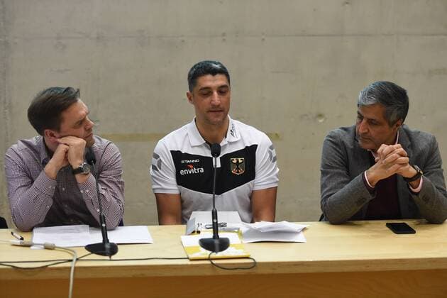 Volleyball, German National Team Press Conference