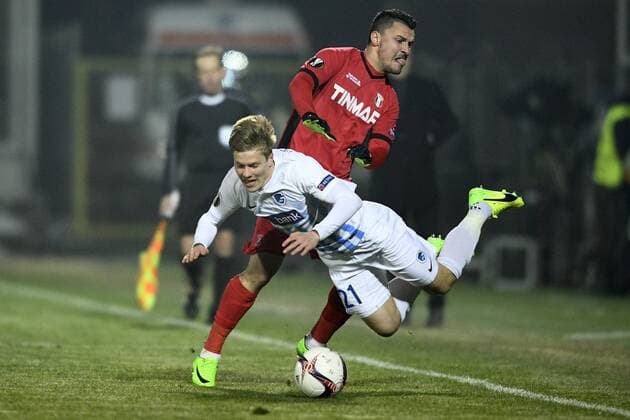 Football, EL, Astra Giurgiu - KRC Genk