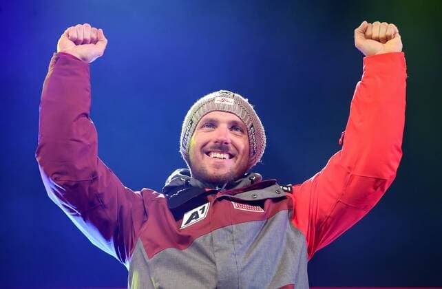 Alpine Skiing, World Championships St. Moritz, Men's Giant Slalom - Award Ceremony in the Evening