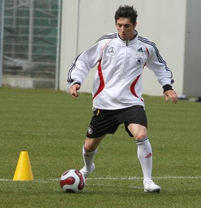 Football, training of the German national team
