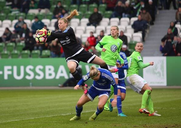 Football, Women, VfL Wolfsburg - SC Sand