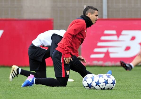 Football, CL, Sevilla FC Training