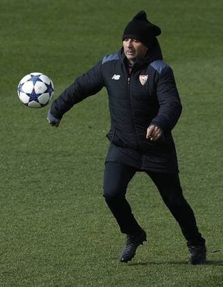 Football, CL, Sevilla FC Training