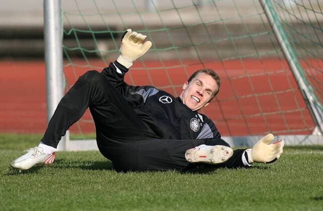 Football, training of the German national team