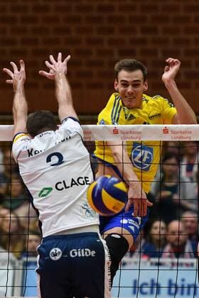 Volleyball, 1. BL, SVG Lüneburg - VfB Friedrichshafen