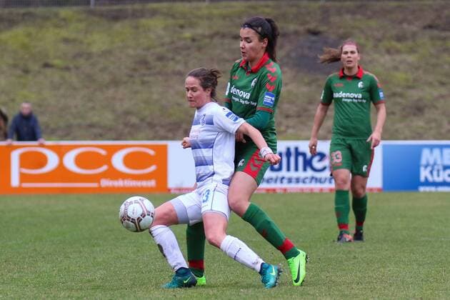 Football, 1. BL Women, MSV Duisburg - SC Freiburg