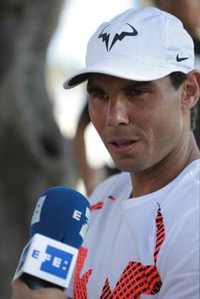 Tennis, Mexico Open, Training Rafael Nadal