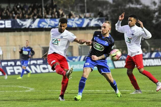 Football, Coupe de France, Saint Raphael - AJ Auxerre