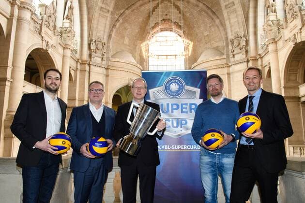 Volleyball, Supercup Press Conference in Hanover