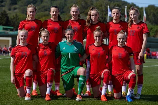 Football, Women, U19, Germany - Scotland