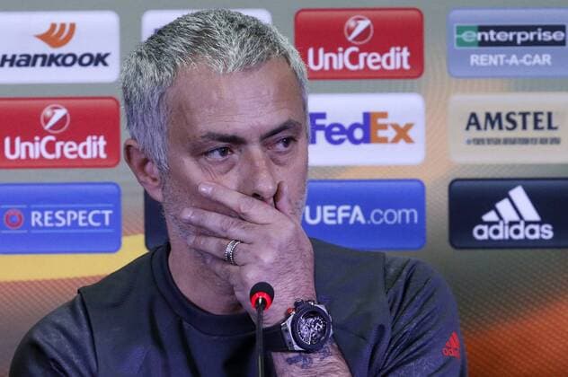 Football, EL, Manchester United - Press conference