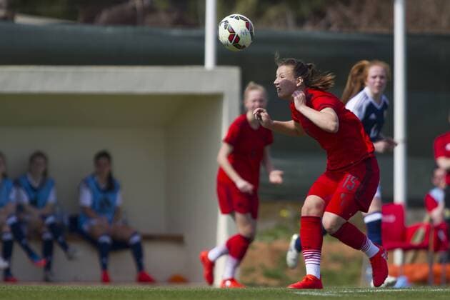 Football, Women, U19, Germany - Scotland