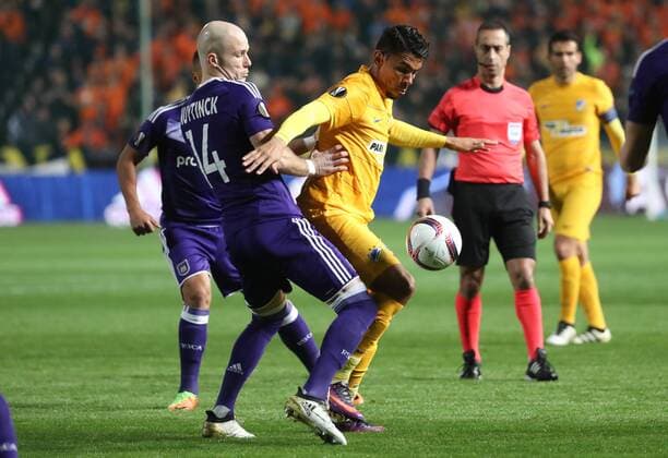 Football, EL, APOEL Nicosia - RSC Anderlecht