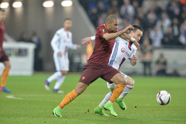 Football, EL, Olympique Lyon - AS Roma