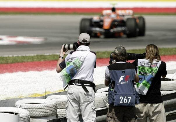 Motorsport, Formula 1, Malaysian GP, free practice