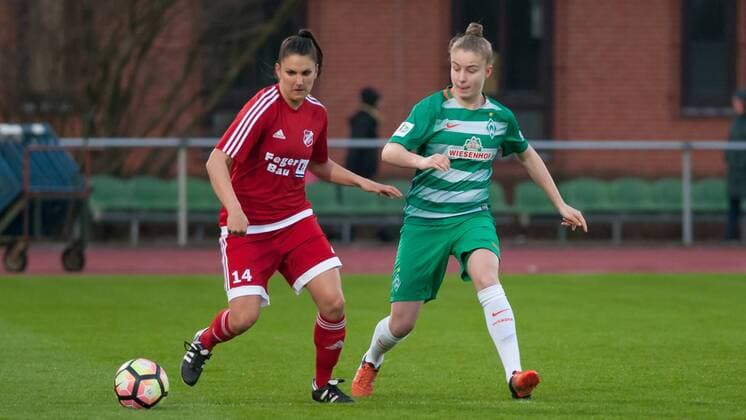 Football, Women, DFB Cup, Werder Bremen - SC Sand
