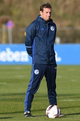 Football, EL, Training FC Schalke 04