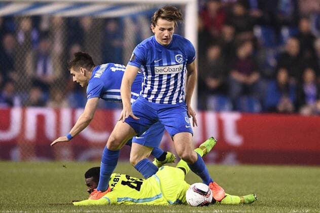 Football, EL, KRC Genk - KAA Gent
