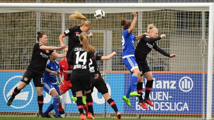 Football, Women, 1. BL, Bayer Leverkusen - SC Sand