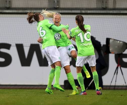 Football, Women, VfL Wolfsburg - Bayern Munich