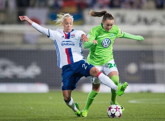 Women's football, CL, VfL Wolfsburg - Olympique Lyon