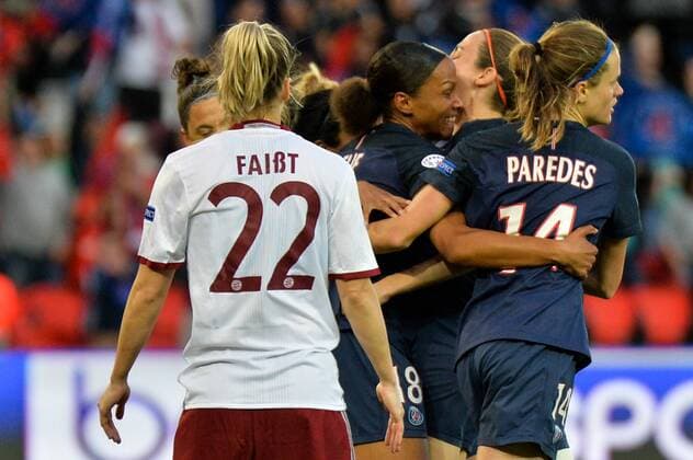 Football, Women, CL, Paris St. Germain - Bayern Munich