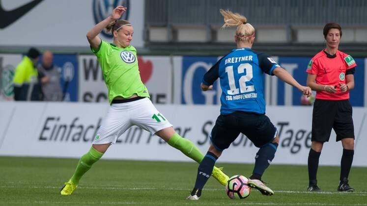 Football, Women, VfL Wolfsburg - 1899 Hoffenheim