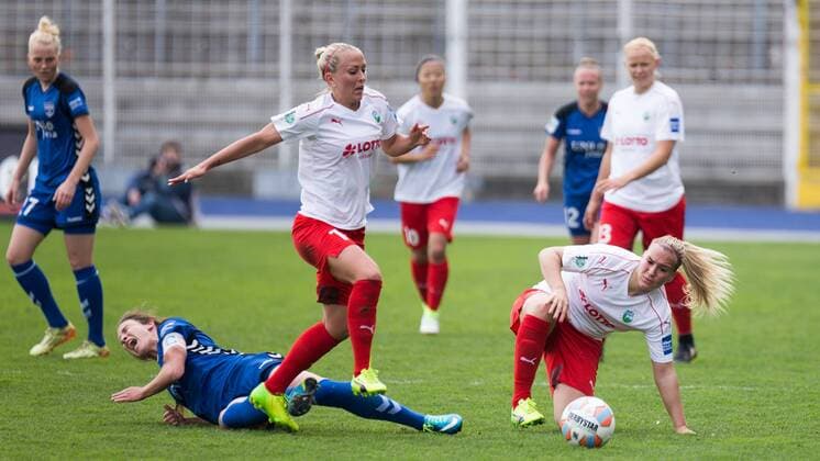 Football, Women, USV Jena - 1. FFC Frankfurt