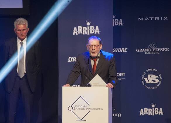 German Sports Journalism Award ceremony in Hamburg