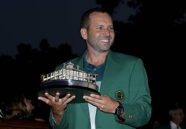 Golf, Sergio Garcia wins Masters in Augusta