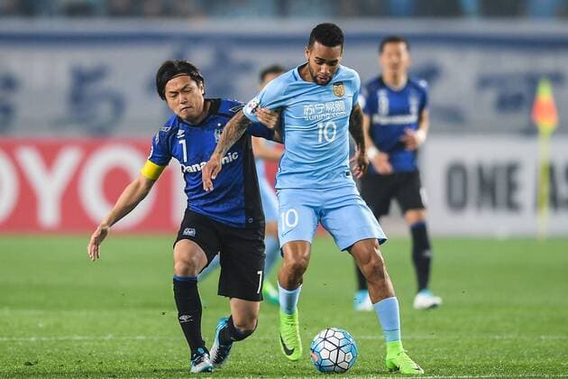 Football, AFC CL, Jiangsu Suning - Gamba Osaka