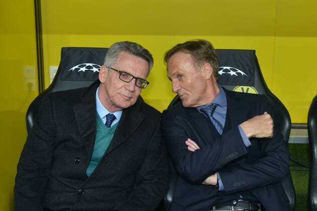 CORRECTION DE MAIZIERE NOT GRINDEL Football, CL, Borussia Dortmund - AS Monaco