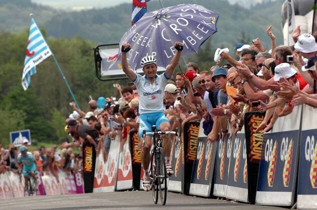 Cycling, Davide Rebellin wins the semi-classic Fleche Wallonne
