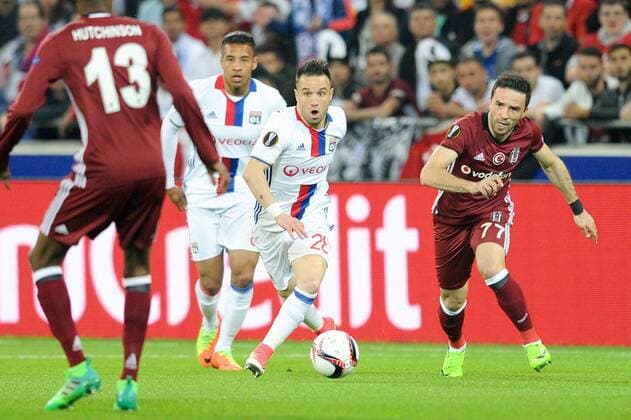 Football, EL, Olympique Lyon - Besiktas Istanbul